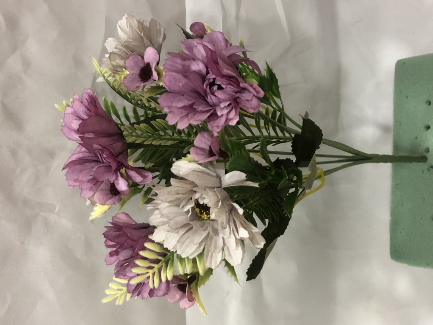 Flor mini xxcm Color Beige/Lila