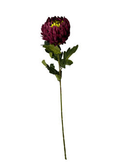 Flor largo Crisantemo 76CM Color Morado