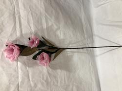 Flor larga silicona xxcm Color Rosa