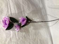Flor larga silicona xxcm Color Lila