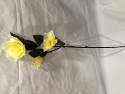 Flor larga silicona xxcm Color Amarillo