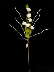 Flor espuma 65CM Color Blanco