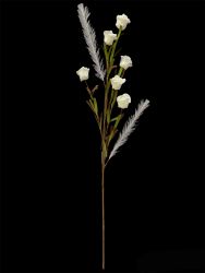 Flor espuma 65CM Color Blanco