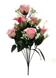 Flor ramo 9/MINI WUJIAOMEI Rosa