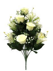 Flor ramo 14/ZHUHE Beige