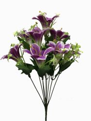 Flor ramo 9/XIAOBAIHE Lila