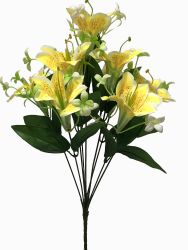Flor ramo 9/XIAOBAIHE Amarillo