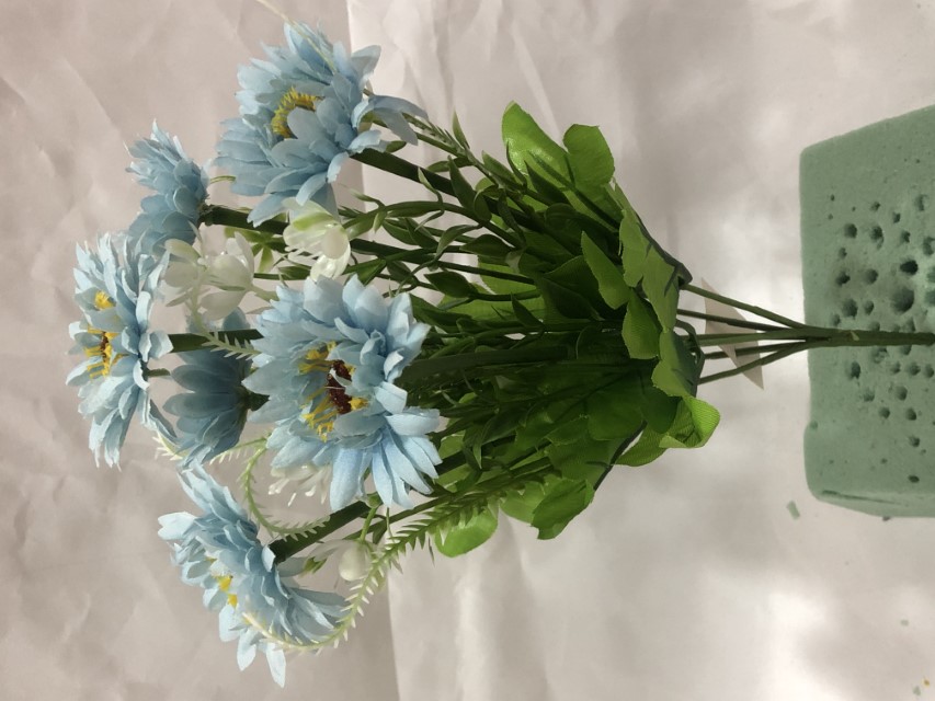 Flor mini xxcm Color Azul