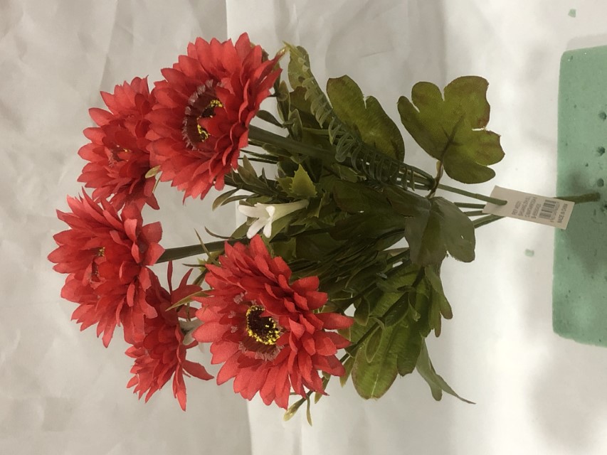 Flor mini xxcm Color Rojo