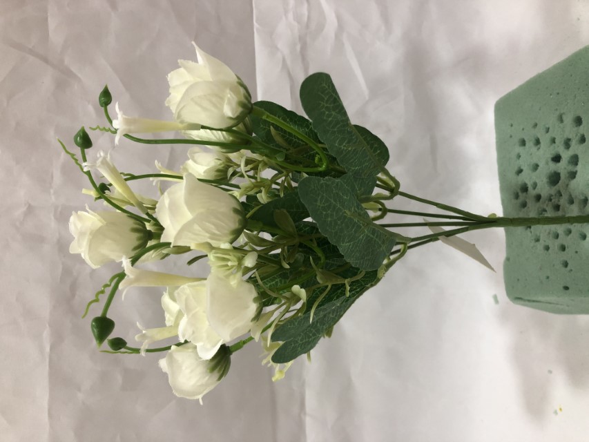 Flor mini xxcm Color Blanco