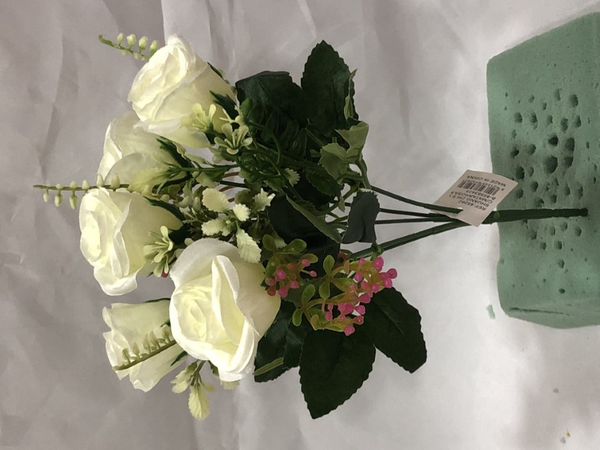 Flor mini xxcm Color Blanco