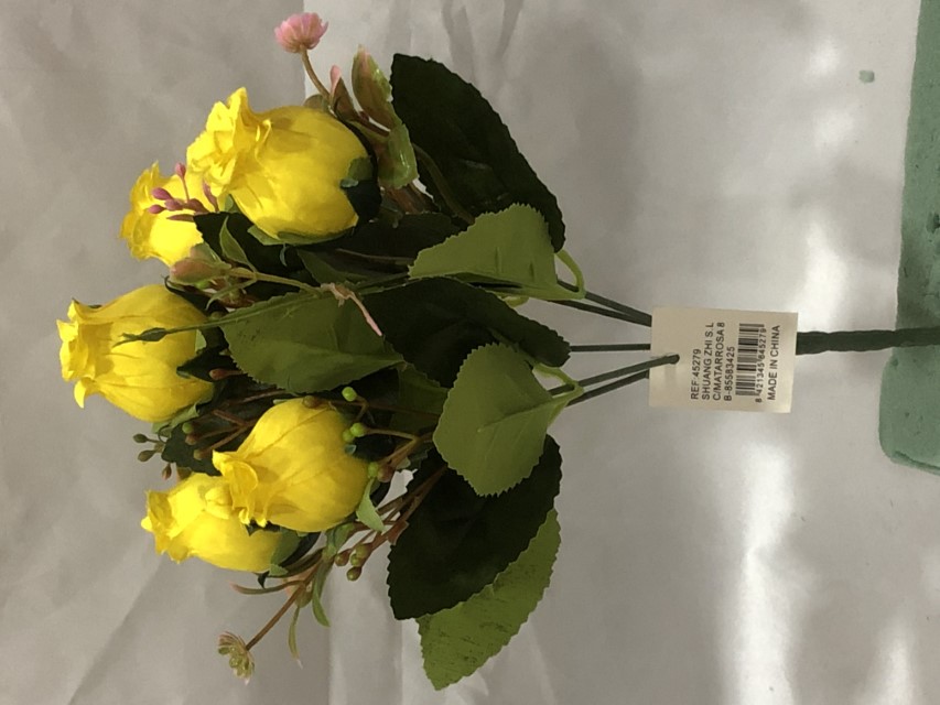 Flor mini xxcm Color Amarillo