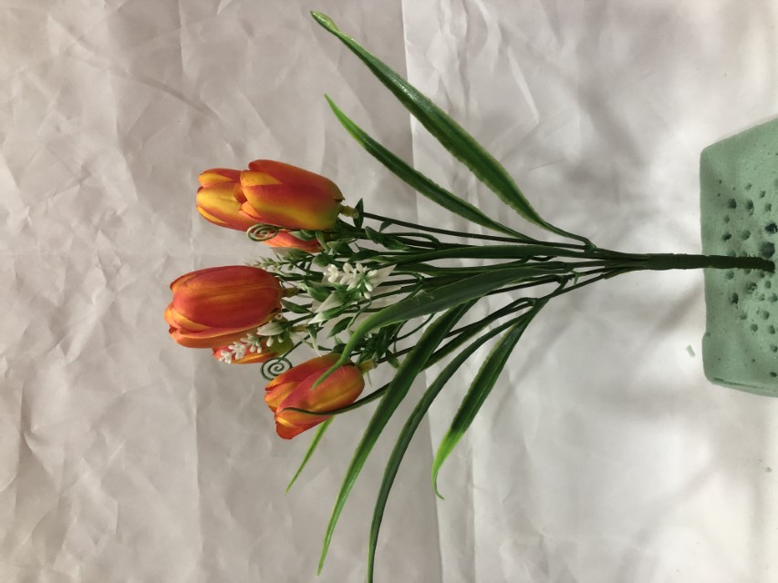 Flor mini tulipan Color Naranja