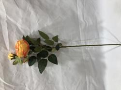 Flor larga Peonia xxcm Color Naranja