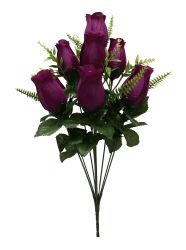Flor ramo 10/JINKOULEI Morado