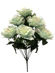 Flor ramo 10/MEIGUI Beige/Azul