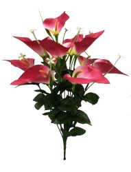 Flor ramo 12/MATILING Fucsia