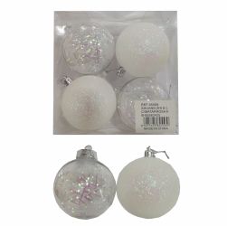 Bola de navidad 8CM Caja x 4unid