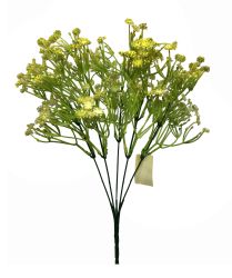 Ramo Hoja Verde 37CM Amarillo