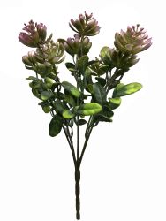 Rama decoración verde/fucsia 42CM