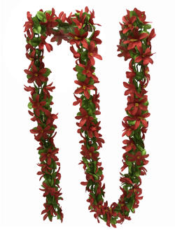 Tira de Flores 210CM Rojo