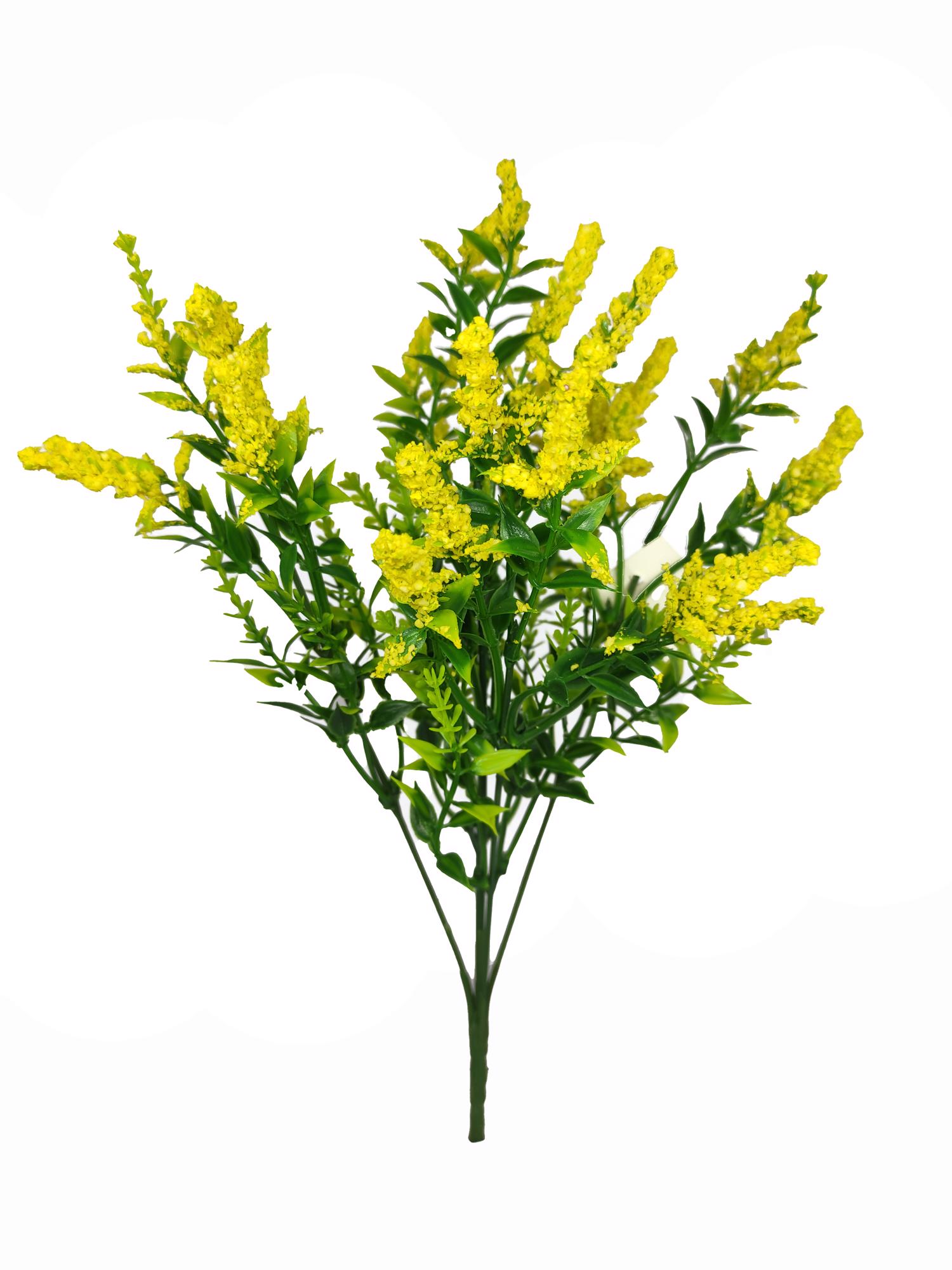 Flor mini polvo Amarillo
