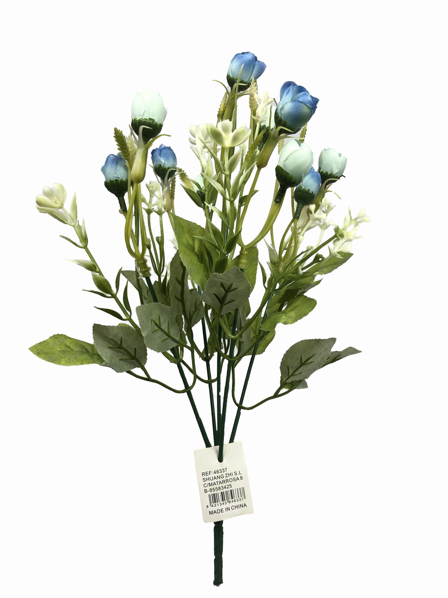 Flor mini 33CM Azul