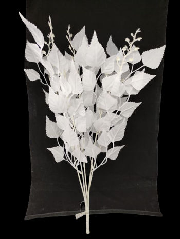 Rama hojas Color Blanco
