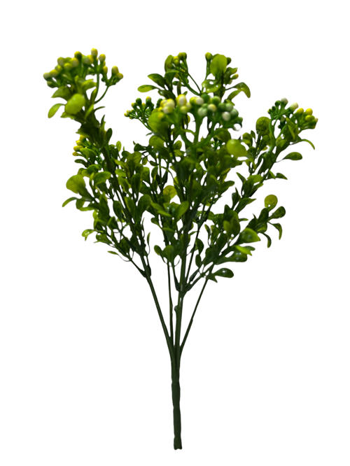 Rama Verde 32CM 7 ramas color Amarillo