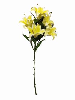 Rama Lirio Silicona Amarillo