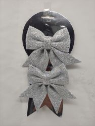 Pack 2 Lazos 13CM Plata