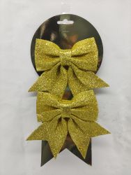 Pack 2 Lazos 13CM Oro