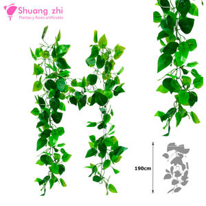 Tira de Hojas 190CM Cadena Hoja Modelo C