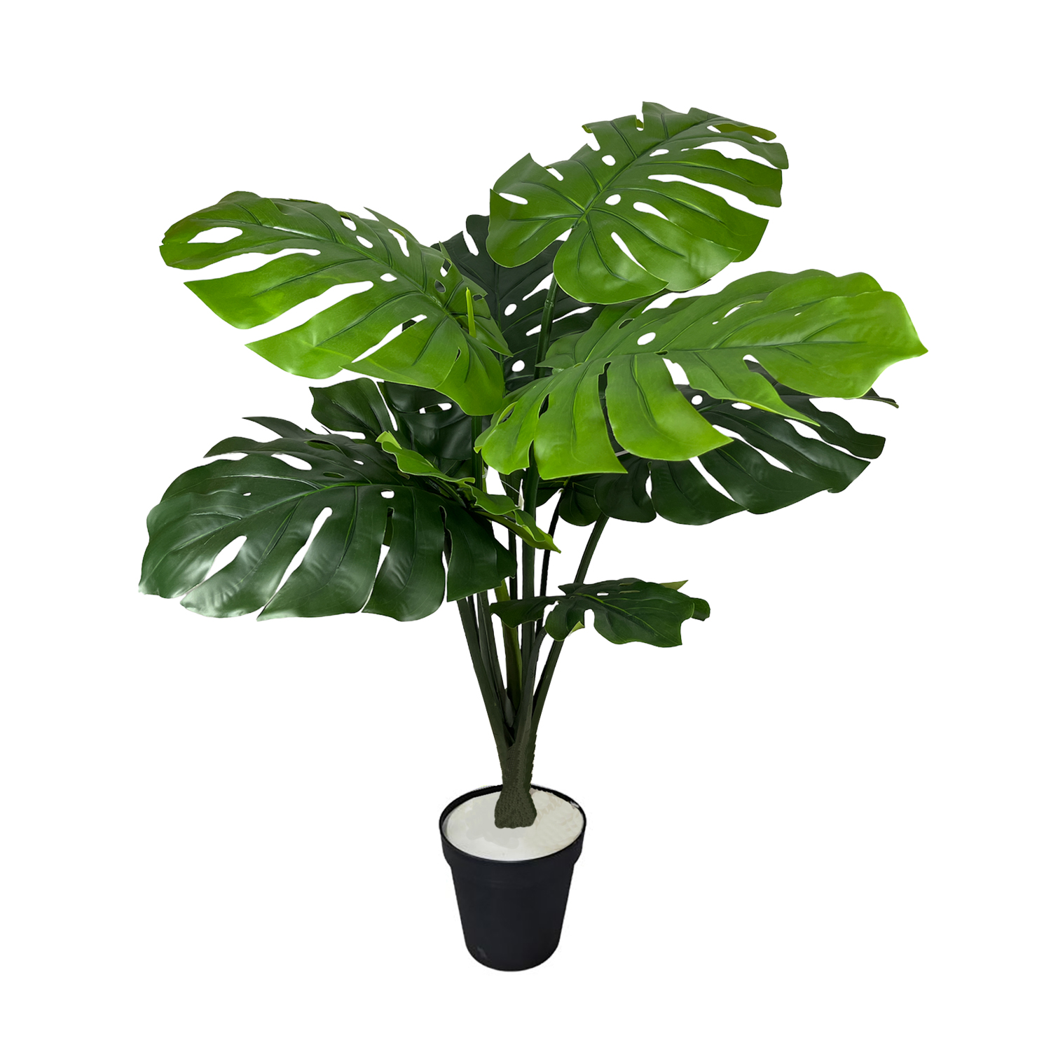 PLANTA HOJA DE MONSTERA 90CM - 11 RAMAS