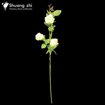 Flor largo 80cm Rosa Color Blanco