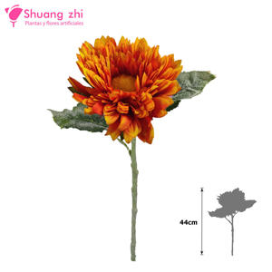 Flor largo Gerbera en Vara 42CM
