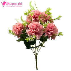 Ramo santos 36cm 6 cabezas Rosa