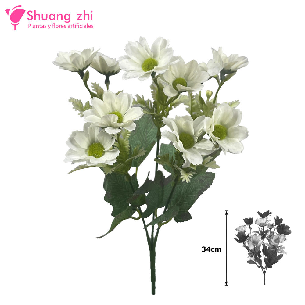Flor mini 34CM Flor Margarita Ref 468_4
