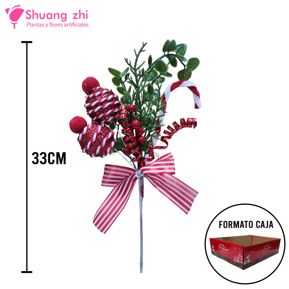 Decoracón PIN de Navidad 33CM