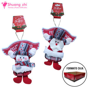 Colgante Árbol Navidad Decoración 28cm Surtido