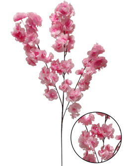 Rama Flor de Cerezo 90CM Rosa