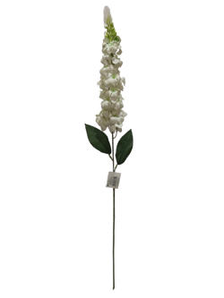 Flor largo JACINTO 74CM Blanco