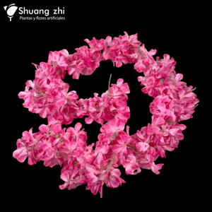 Tira de Flores 170CM Flor Cerezo Color Rosa