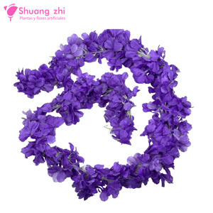 Tira de Flores 170CM Flor Cerezo Color Lila