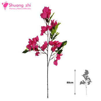 Flor Largo 80cm Color Fucsia