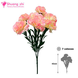 Ramo Santos Clavel 43CM Color Rosa