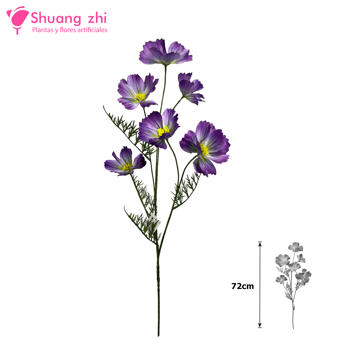 Flor Largo Cosmos 72CM Color Lila