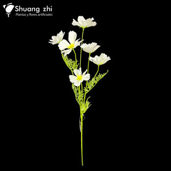 Flor Largo Cosmos 72CM Color Blanco