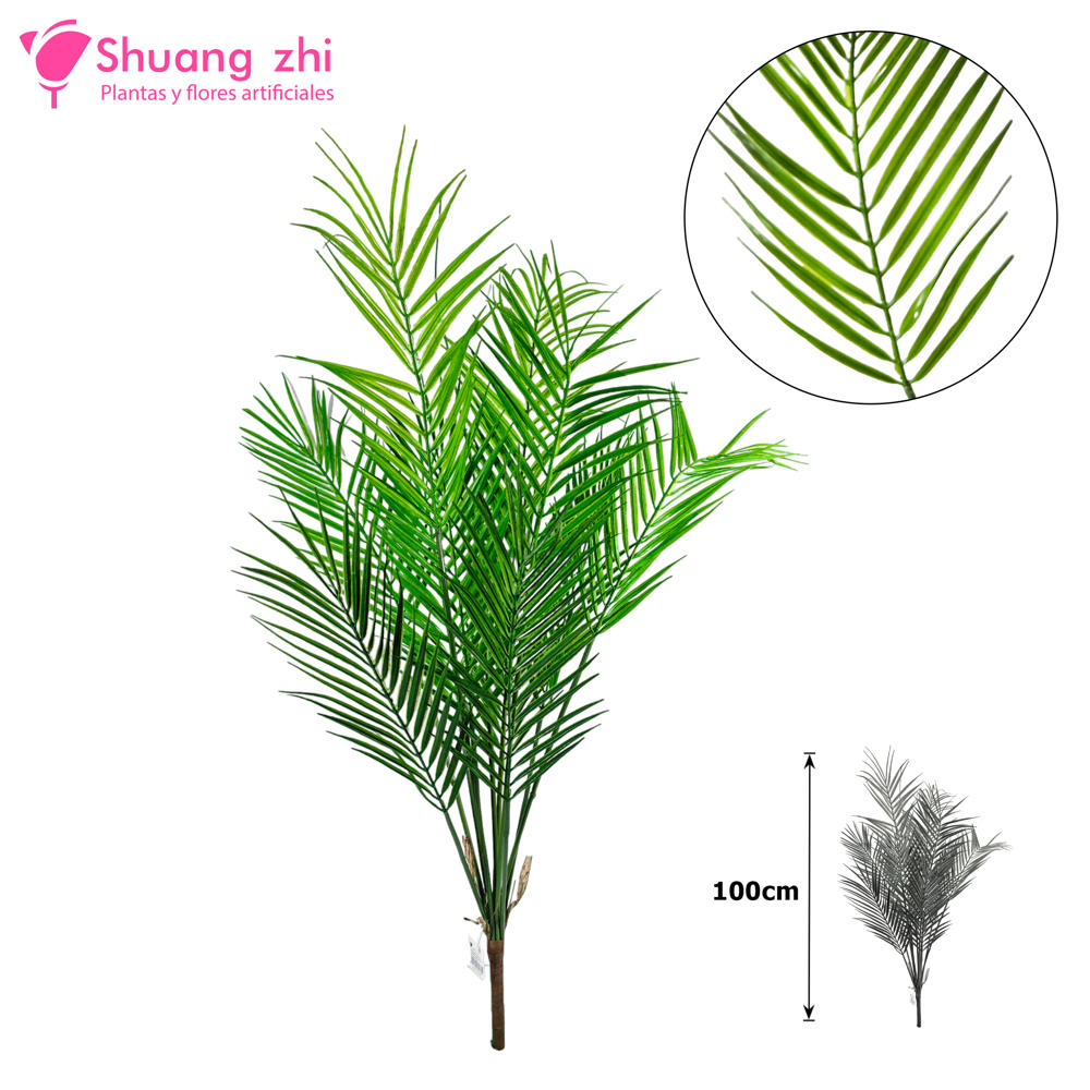 Rama Palmera Artificial 100CM material Realista