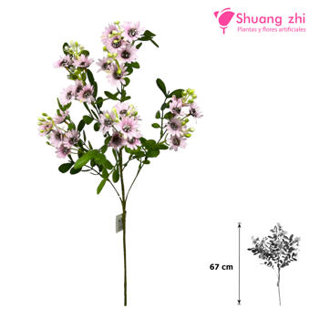 Flor larga margaritas 67CM Color Rosa